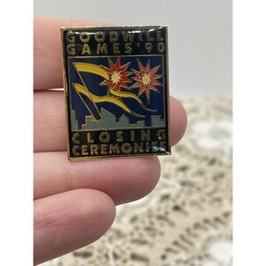 1990 Goodwill Games Closing  Ceremonies Enamel Lapel Pin Sports Pin